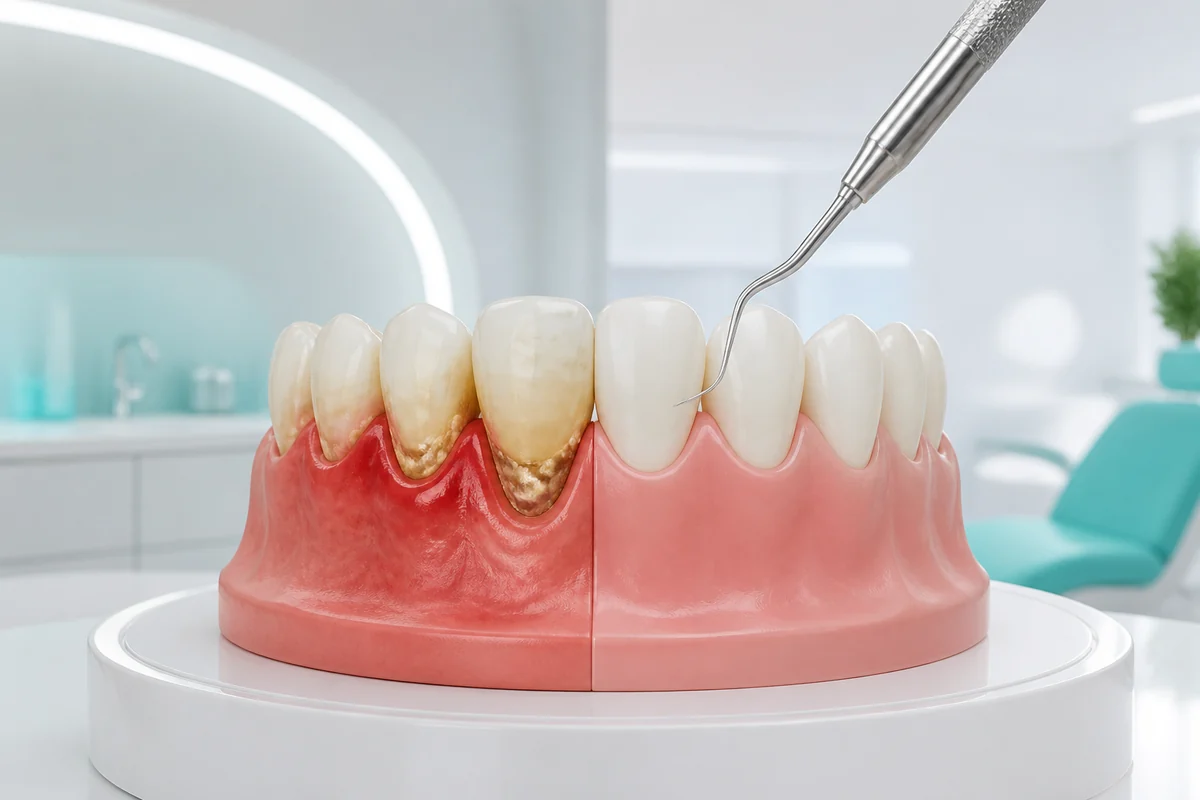 درمان و کنترل التهاب لثه