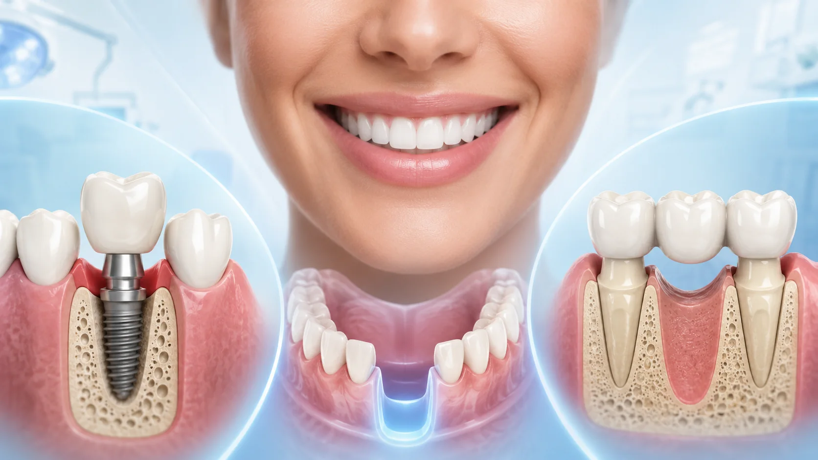 ایمپلنت یا بریج؛ کدام روش برای جایگزینی دندان بهتر است؟